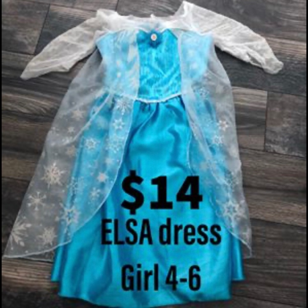 Girls play dress